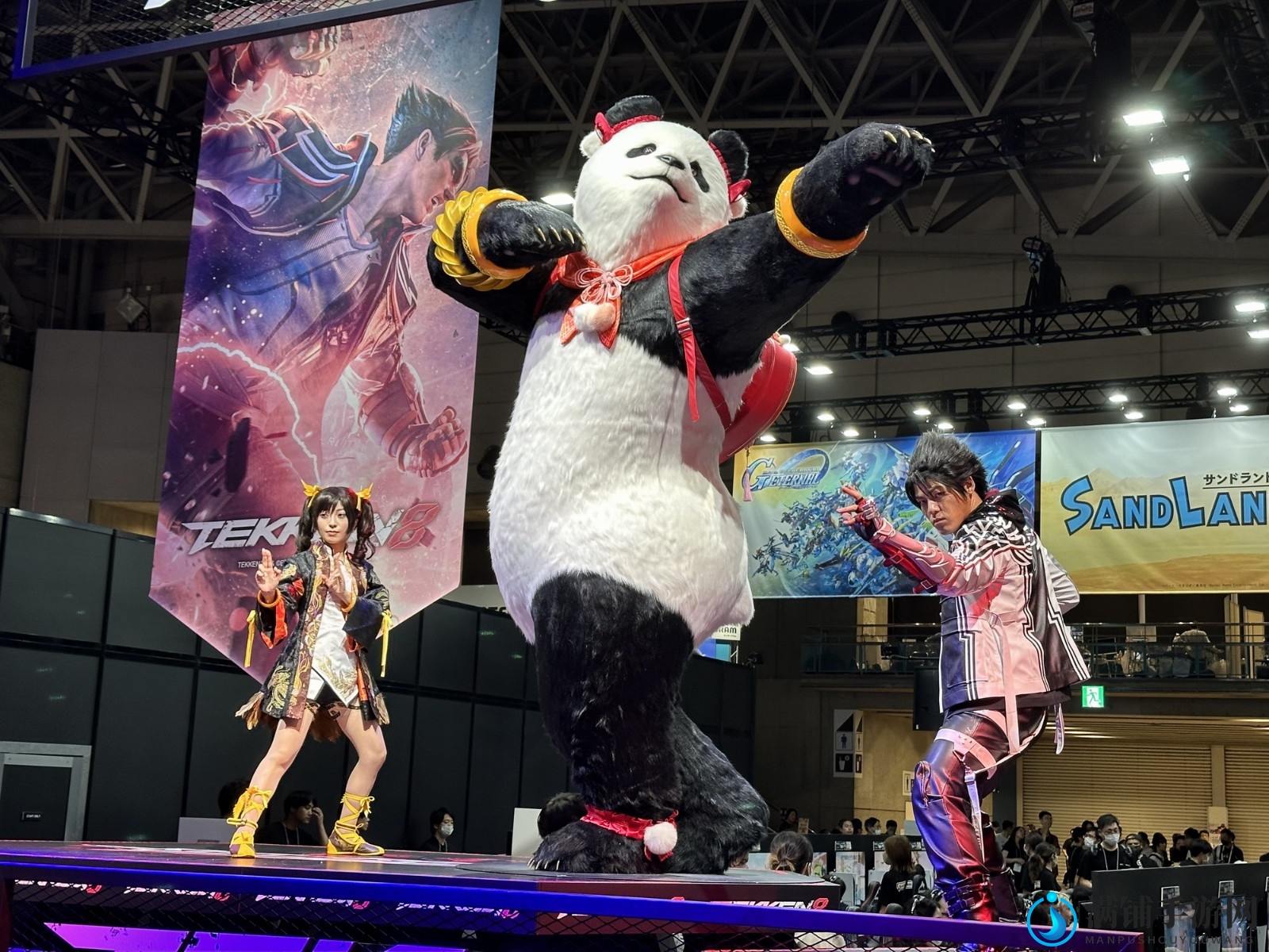 TGS23《铁拳8》展台凌晓雨Cos 很漂亮还原度高