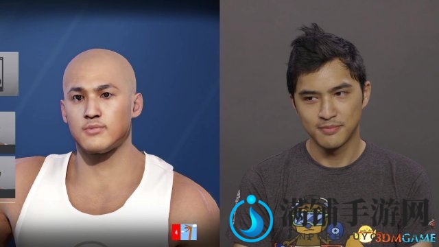 《NBA LIVE 18》与《NBA 2K18》捏脸功能对比视频