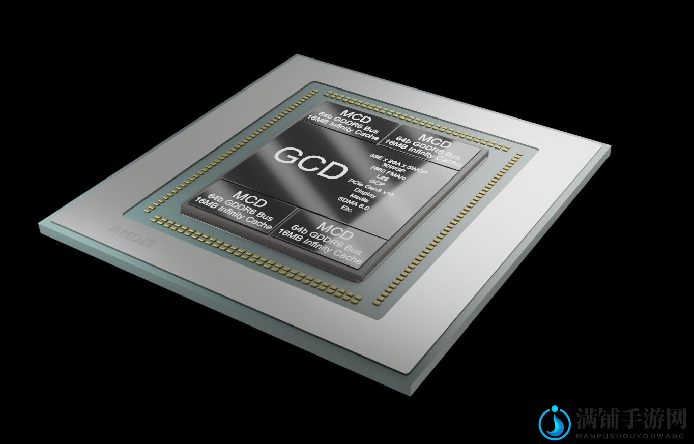 AMD下代三大GPU核心靓照公布：瘦成一道闪电