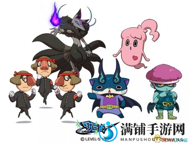 3DS《妖怪手表破坏者2》剑与枪版新限定妖怪公开