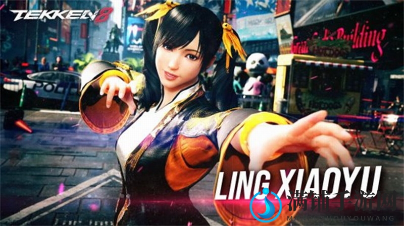 TGS23《铁拳8》展台凌晓雨Cos 很漂亮还原度高