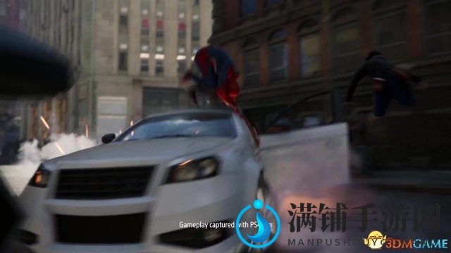 PS4版《蜘蛛侠》视频展示幕后花絮与实际游戏画面