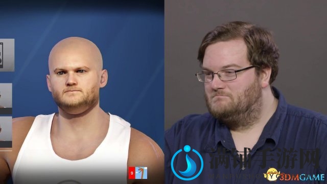 《NBA LIVE 18》与《NBA 2K18》捏脸功能对比视频