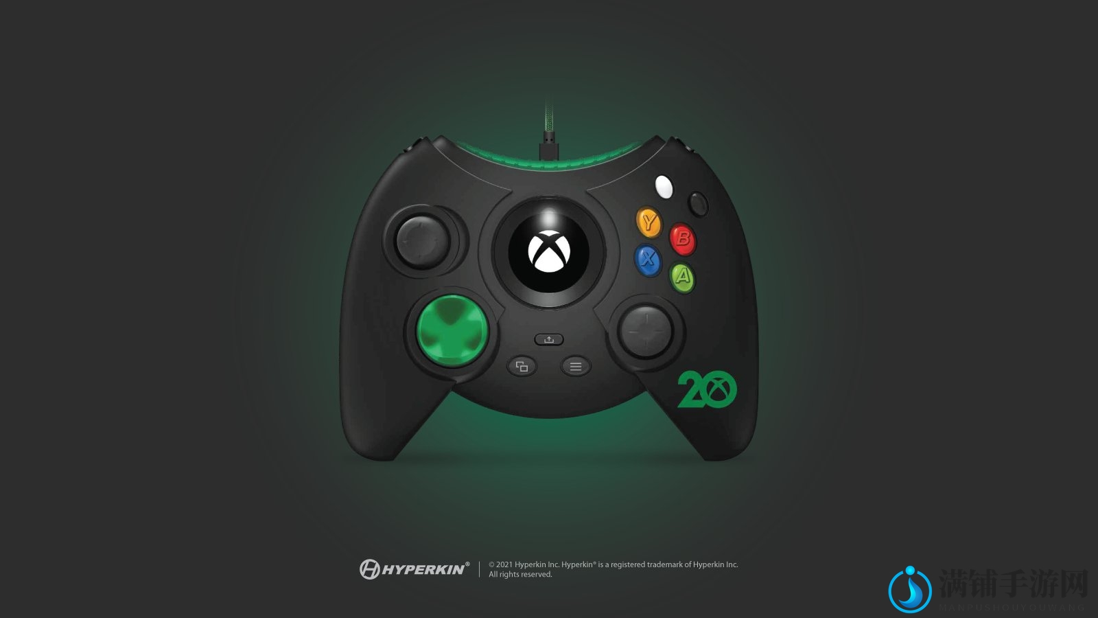 Hyperkin推出Xbox20周年纪念版Duke手柄 兼容win10