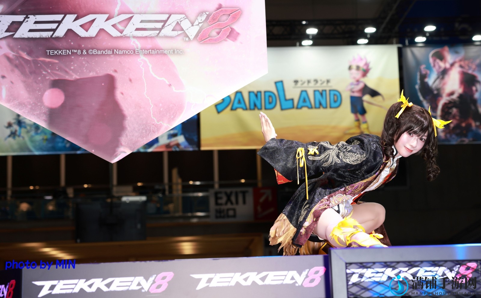 TGS23《铁拳8》展台凌晓雨Cos 很漂亮还原度高
