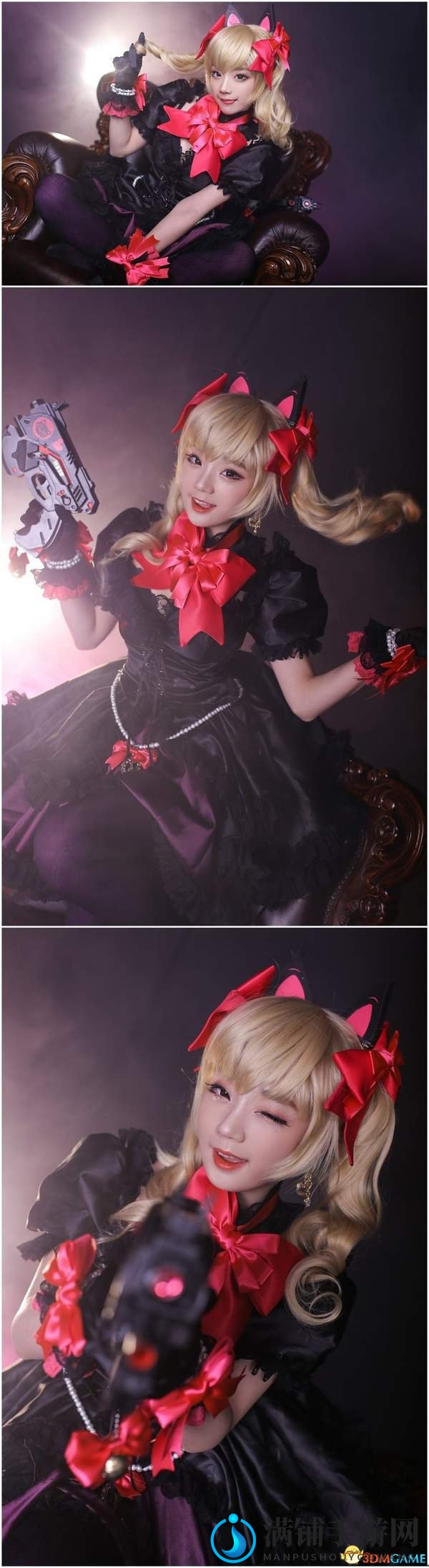 美女Cos《守望先锋》黑猫D.va 肤白貌美身材火辣