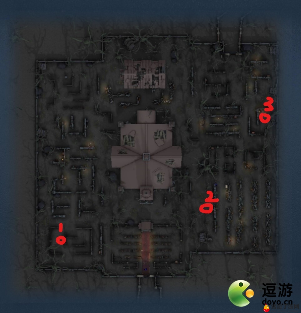 第五人格红教堂地窖刷新点位置
