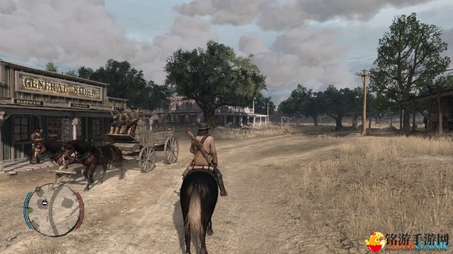《荒野大镖客》Xbox One X原生4K截图 清晰锐利