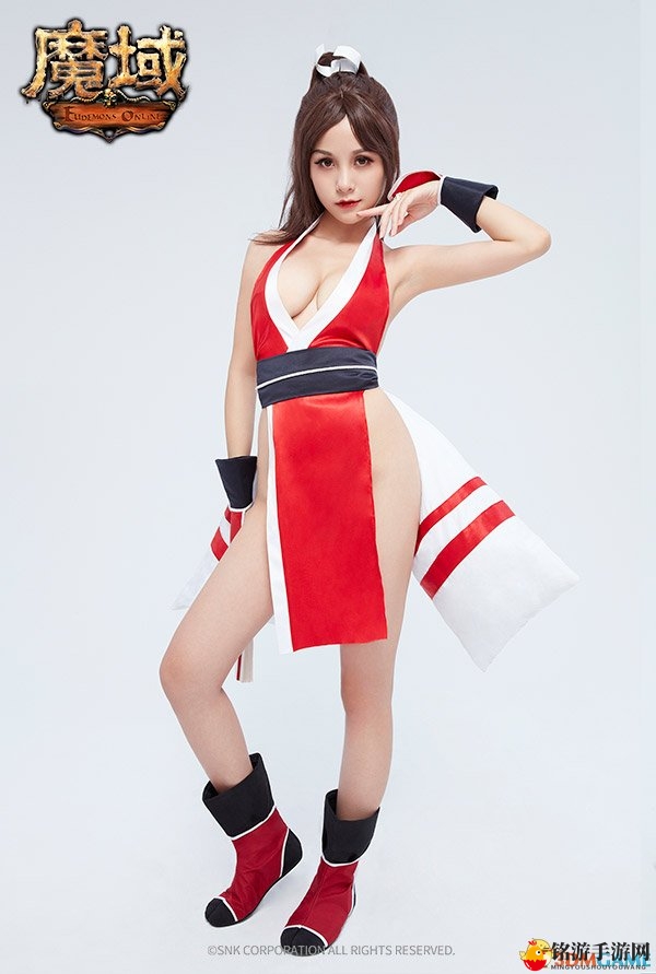 知名coser高真演绎《魔域》女神不知火舞!定妆照抢先看