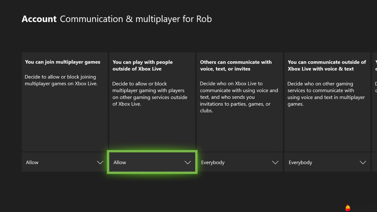 微软Xbox“家长监护”全新跨网络游玩设定登场