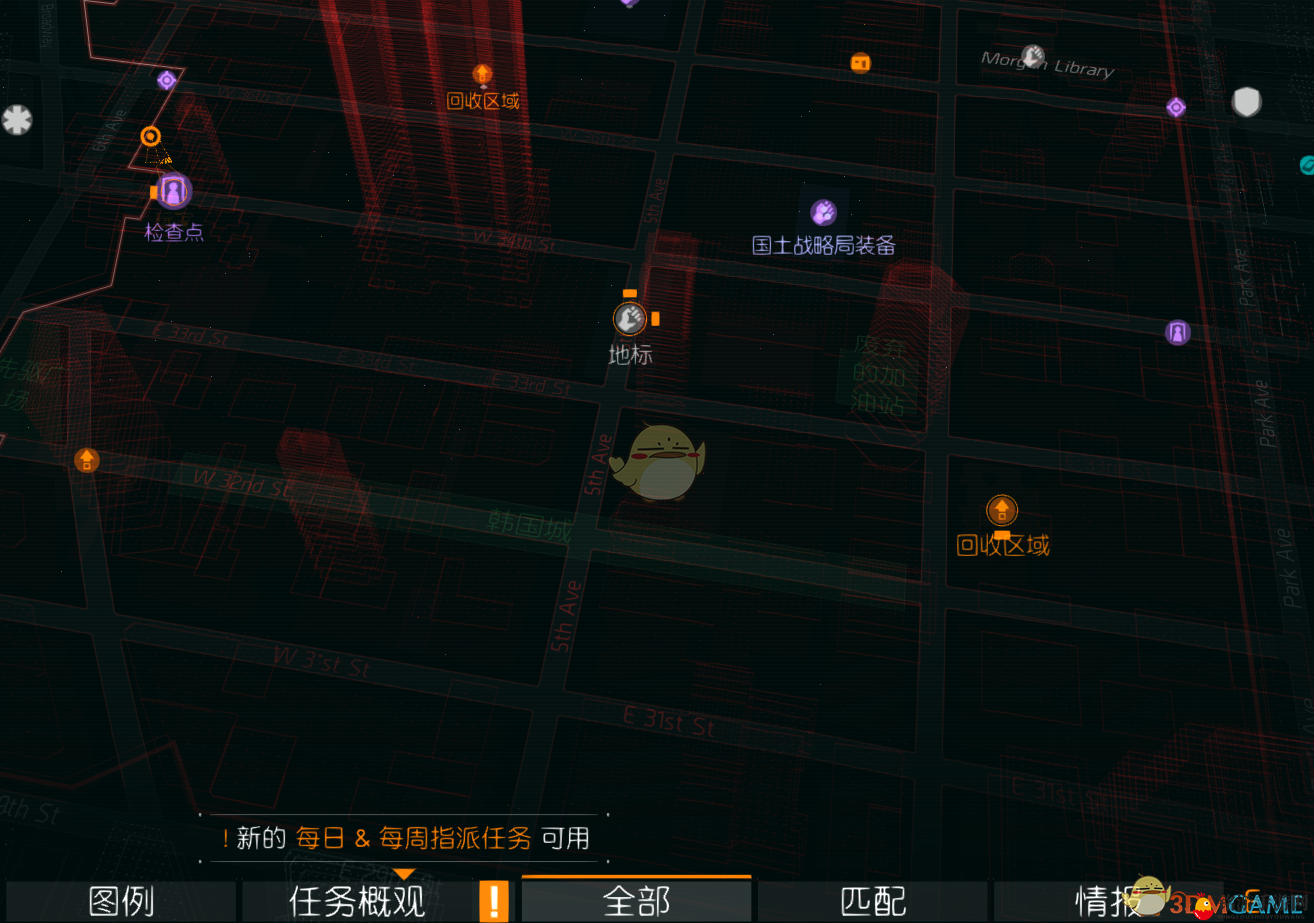 《全境封锁》暗区常见SOLO地区一览