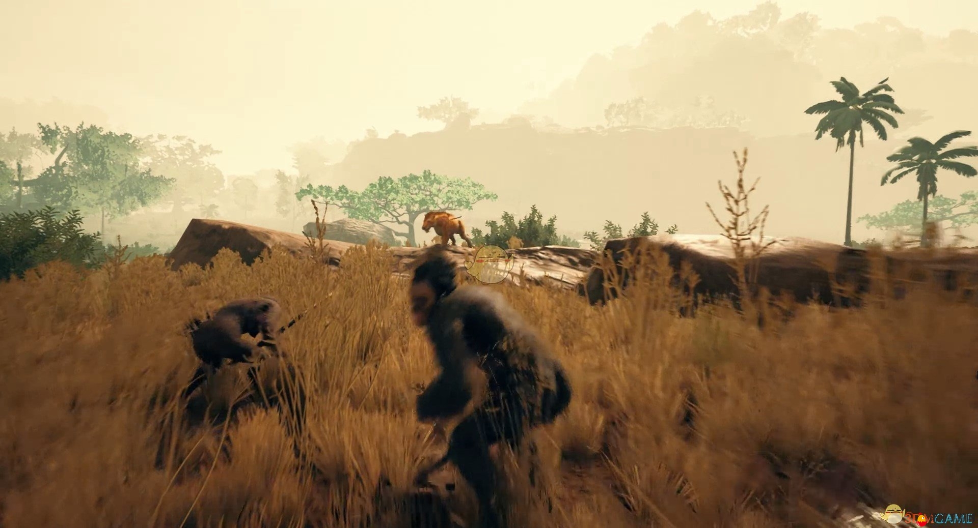 《先祖：人类奥德赛》杰出的工具使用者岩石达成条件分享