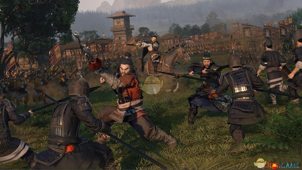 《全面战争：三国》实战解析——盾墙阵型威力展示