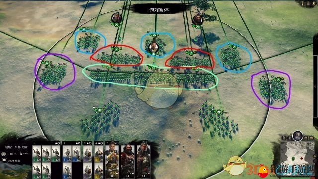 《全面战争：三国》基本布阵和战斗思路分享