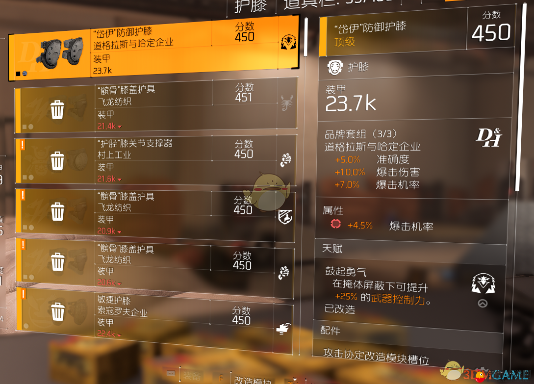 《全境封锁2》各类伤害属性分析心得